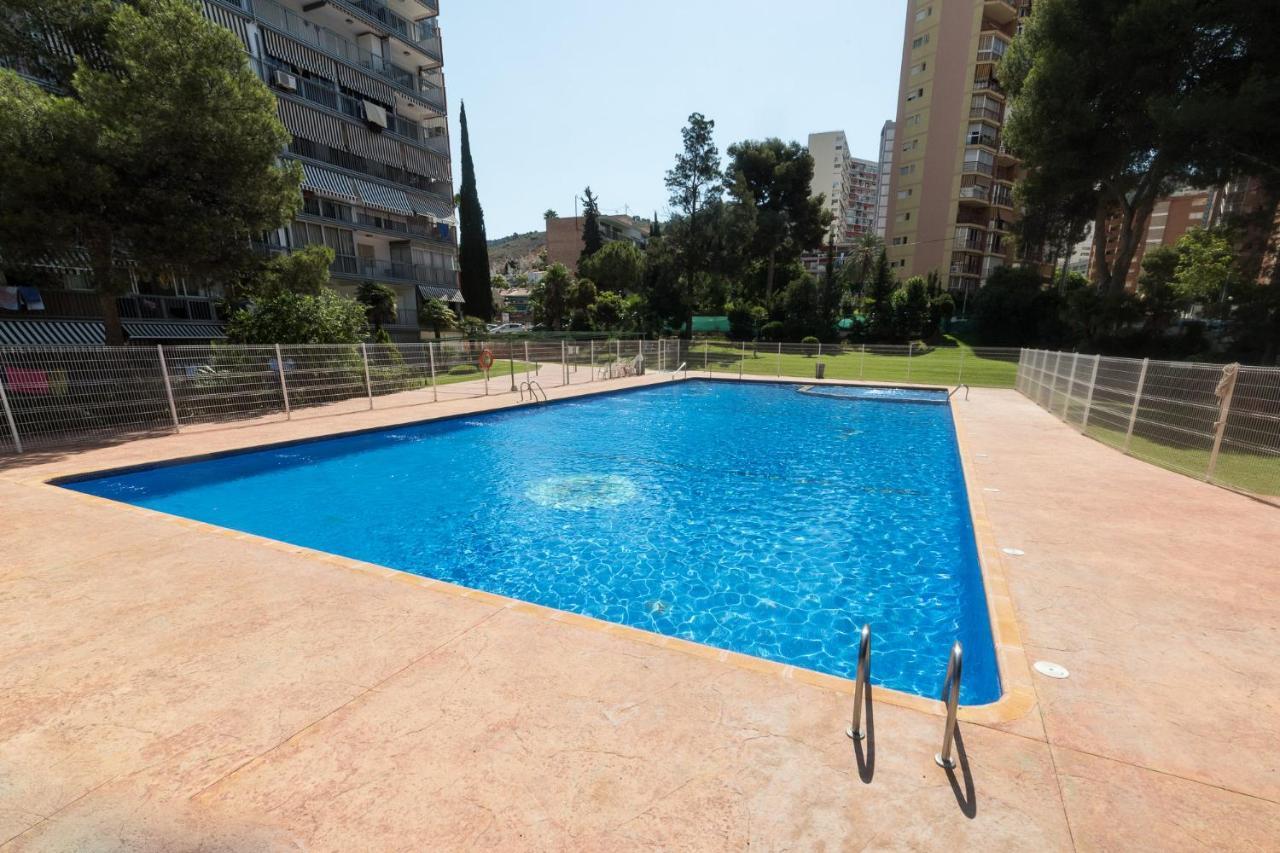 Moonkey - Apto Paris Con Piscina Y Parking Leilighet Benidorm Eksteriør bilde