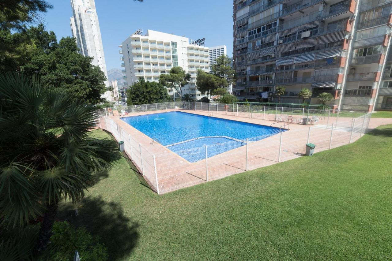 Moonkey - Apto Paris Con Piscina Y Parking Leilighet Benidorm Eksteriør bilde